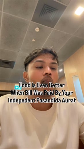 Shah Sarfaraz Ahmad on Instagram: "Pov : you experienced true gender equality. I ate peacefully while my favorite person paid the bill. I bravely offered to pay, she heroically ignored me and scanned the QR code. The food was great, the payment was faster, and my wallet remained emotionally untouched. 10/10 would recommend this lifestyle"