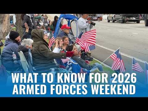 What to Know for 2026 Armed Forces Weekend