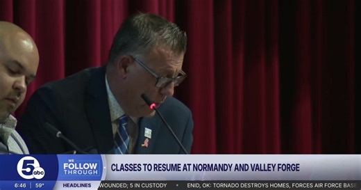 Valley Forge and Normandy High School students officially return to school following classmate's death
