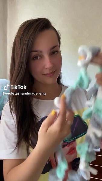 Violetas Handmade Fluffy Fine Tutorial with Alize Puffy Yarn