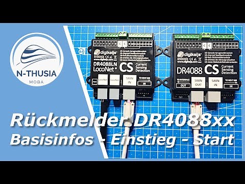 Control - initial installation feedback Digikeijs DR4088LN-CS | N-gauge office railroad