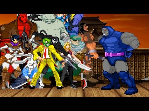 THE MASK vs DARKSEID - High Level Awesome Fight!