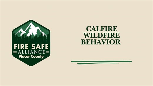 CALFIRE Wildfire Behavior