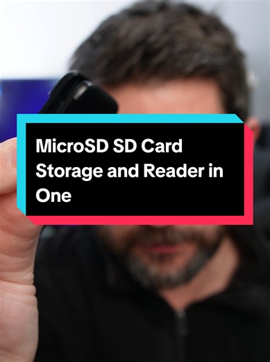 SD microSD card storage and reader in one compact case. Keeps your memory cards organized and lets you plug in to transfer files quickly when you need them. Great for cameras, drones, laptops, and creators on the go. #CardReader #SDstorage #CreatorGear #CameraAccessories #techessentials