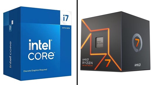 Intel Core i7-14700 vs AMD Ryzen 7 7700: Which is the better gaming CPU in 2024?