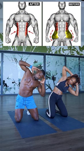 CYRIL SASS 🇨🇲🇿🇦 on Instagram: "Burn side fat \ love handles #fyp #gym #reels #exercise"