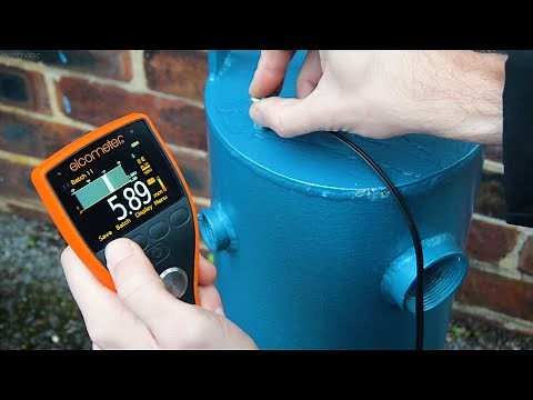 How to measure material thickness using the Elcometer MTG8 Ultrasonic Thickness Gauge