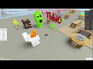 Roblox - Block Game Crossplay - Another mineplay crossplay game..