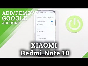 How to Logout from Gmail in XIAOMI Redmi Note 10 – Remove Gmail Account