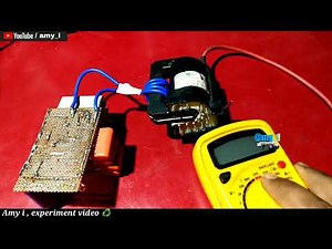 flyback transformer testing high voltage | zvs driver High frequency using powerfull mosfet ! diy