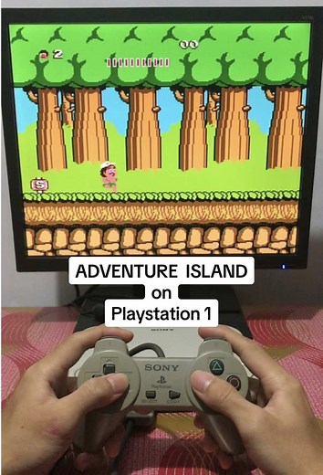 Adventure Island Gameplay on Playstation 1