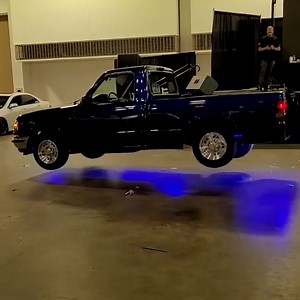 Just a pickup truck getting some serious air time | Supercar Blondie