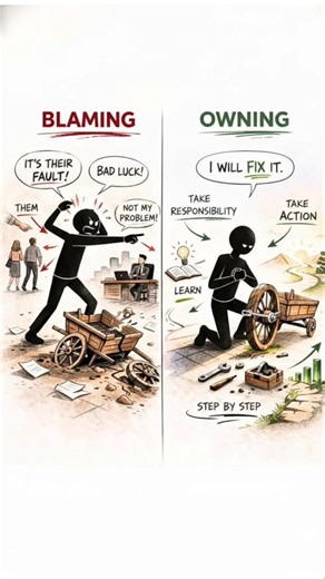 Stop Blaming, Start Owning 💯 Success Mindset #shorts #trending #viral