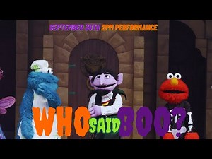 Who Said Boo? | Sept 30th | 2PM Performance | The Count's Halloween Spooktacular 2023 Sesame Place