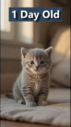 Evolution: This Tiny Kitten Became a Majestic Cat in Just 30 Seconds