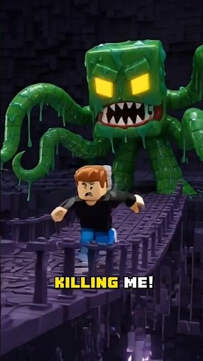 Run, Roblox Noob, RUN! Giant Tentacle Monster Chase! #Roblox #MonsterHunt #3DAnimation #RobloxHorror
