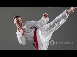 Karate Stance; Power and Balance