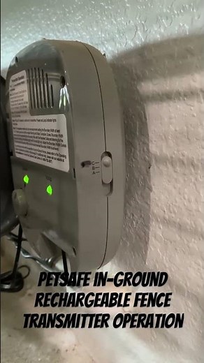 PETSAFE IN-GROUND FENCE TUTORIALS: Transmitter Operation for PetSafe In-Ground Rechargeable Fence