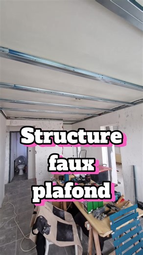 Pose Faux Plafond: Début des Travaux Rénovation