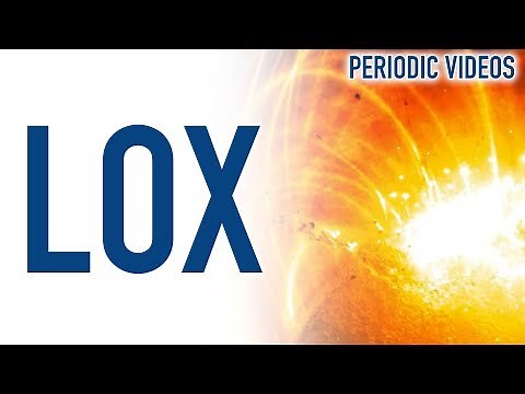 Burning Iron in Liquid Oxygen - Periodic Table of Videos