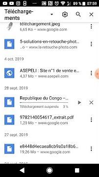 Comment récupérer ses téléchargements Google mis en attente