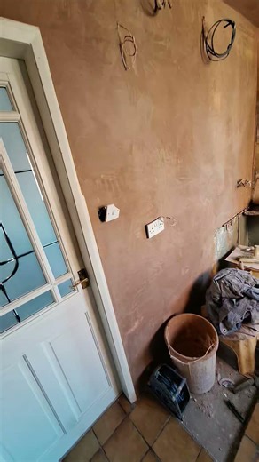kitchen done ceiling overboard loads off patching then full skim
