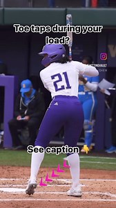 12K views · 20 reactions | Toe taps~ sometimes they’re good, sometimes they’re not. It all depends on if they’re: ✅Consistent/repeatable ✅Keep you in rhythm ✅Allow you to still get to a good launch position If you check all those boxes, you’re good to go! | The Hitting Vault | Facebook