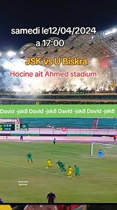 JSK vs U Biskra 💚💛♓🇩🇿 | David Jsk