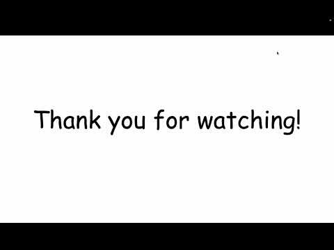 Thanks for watching videos ( you may use this no problem )