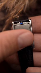 WHAT... A... MECHANISM.. A Cartier Tank Basculante ref. 2386 from the 2000s - stainless steel, reverse case with screw-down back. 22mm of pure Cartier elegance, stretching 32.5mm lug-to-lug. Quartz powered, razor sharp, and hardly ever seen in this crisp condition. It gets listed this Thursday - join our email list for first access. | Goldammer.me