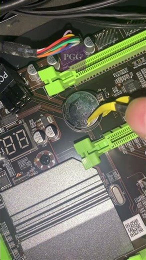 How to Replace CMOS Battery on Motherboard #shorts