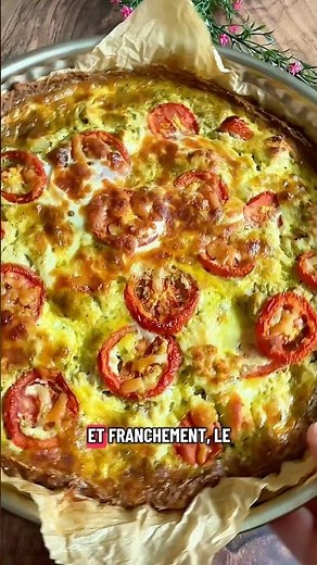 🔥👍 La pâte à tarte la plus légère que j’ai testée : seulement pommes de terre, œuf et épices !
