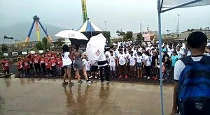 17 reactions | Everyone gathered up for a much needed warm up session before the challenges began!!! #BehindTheScenes The wonderful participants were undeterred by the rain as nothing could bring down their fighting spirits... #MudRush #TheMudRushChallenge #WaterPark #Adventure #ObstacleRace #WetnJoy #Lonavala #Challenge | Wetnjoy Water Park & Amusement Park | Facebook