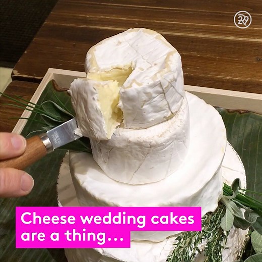 Customize your own wedding cake... made of cheese 🧀 | RSVP