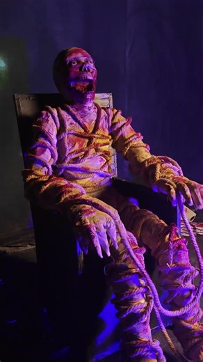 New Technology Product Pneumatic Scary Attraction Ghost Model with Customizable Movements -G090