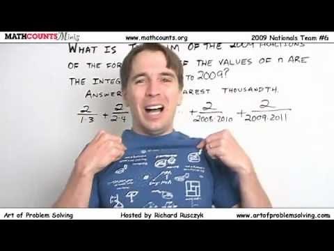 MATHCOUNTS Mini #9(Part1) - Seeing Patterns to Make Problems Easier
