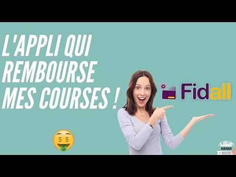 FIDALL : l'appli qui rembourse vos courses !