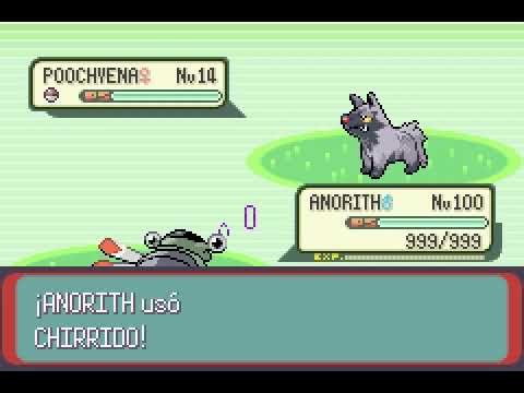 POKEMON EMERALD | ANORITH | CHIRRIDO | SCREECH