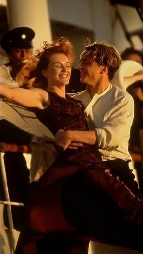 Titanic – Jack and Rose in the Air 💞 | Most Beautiful Romantic Scene Ever | True Love Never Dies