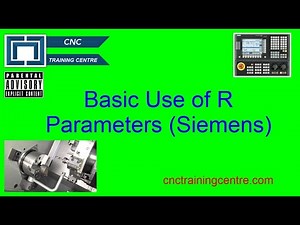 How To Use R Values On A siemens CNC Control