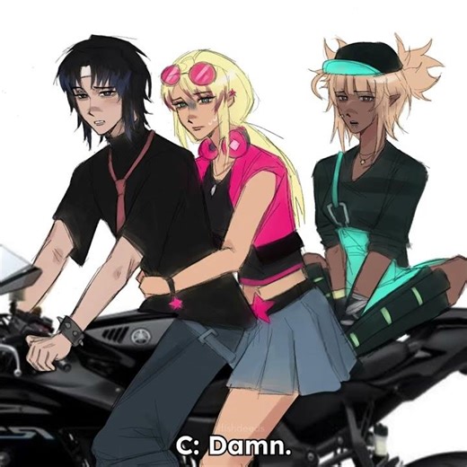 "You're under arrest for attempting to carry 3 people on a single motorcycle." | DR:SD ANIMATION