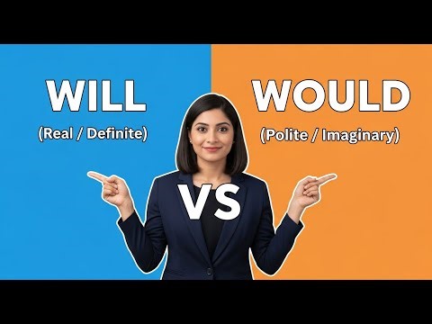 STOP Confusing Will and Would! 🛑 The Ultimate Grammar Guide