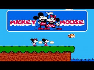 Mickey Mouse: Adventures in Wonderland (NES 1987) | Full Game | No Commentary