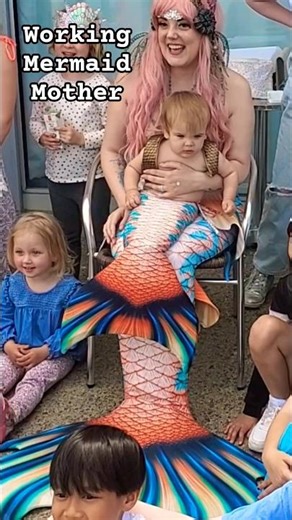 Mermaid Mom #pregnancy #mother #mermaid #parent #canada #fallintoshorts #ocean #family