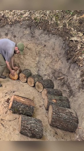 How I Built a Secret Underground Bunker from Wood and Clay