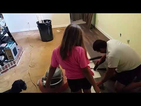 Allen + roth flooring installation