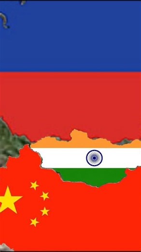 What If India and Mongolia Swapped Places? 🌍😱 #youtubeshorts #india #mongolia #world