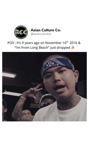 ASIAN CULTURE CO. on Instagram: "9 years ago today back in 2016 “I’m From Long Beach” music video dropped on YouTube featuring #StupidYoung #PNice #TrayDeee #ZaireAkeem! Is this song a classic⁉️🤔 🎵: @DollaSignYoungg @ThisIsPNice Big_TrayDeee @Zaire_Akeem #westcoasthiphop #calirap #longbeachrapper #longbeach #westcoastrap #oldschoolhiphop #oldschoolrap #2016 #2016rap #californiarapper #californiarap #longbeachrap #lbc #snoopdogg"