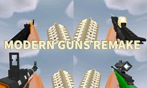 【我的世界基岩版】现代枪支Addon重制版 Modern Guns addon Remake