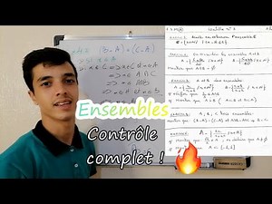 🔥Ensembles - Contrôle Complet : 1BAC SM